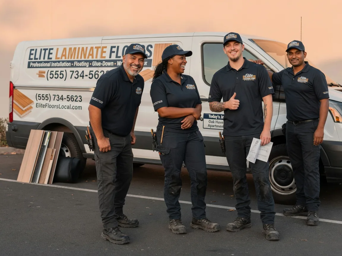Laminate flooring installation company in Broughton, IL